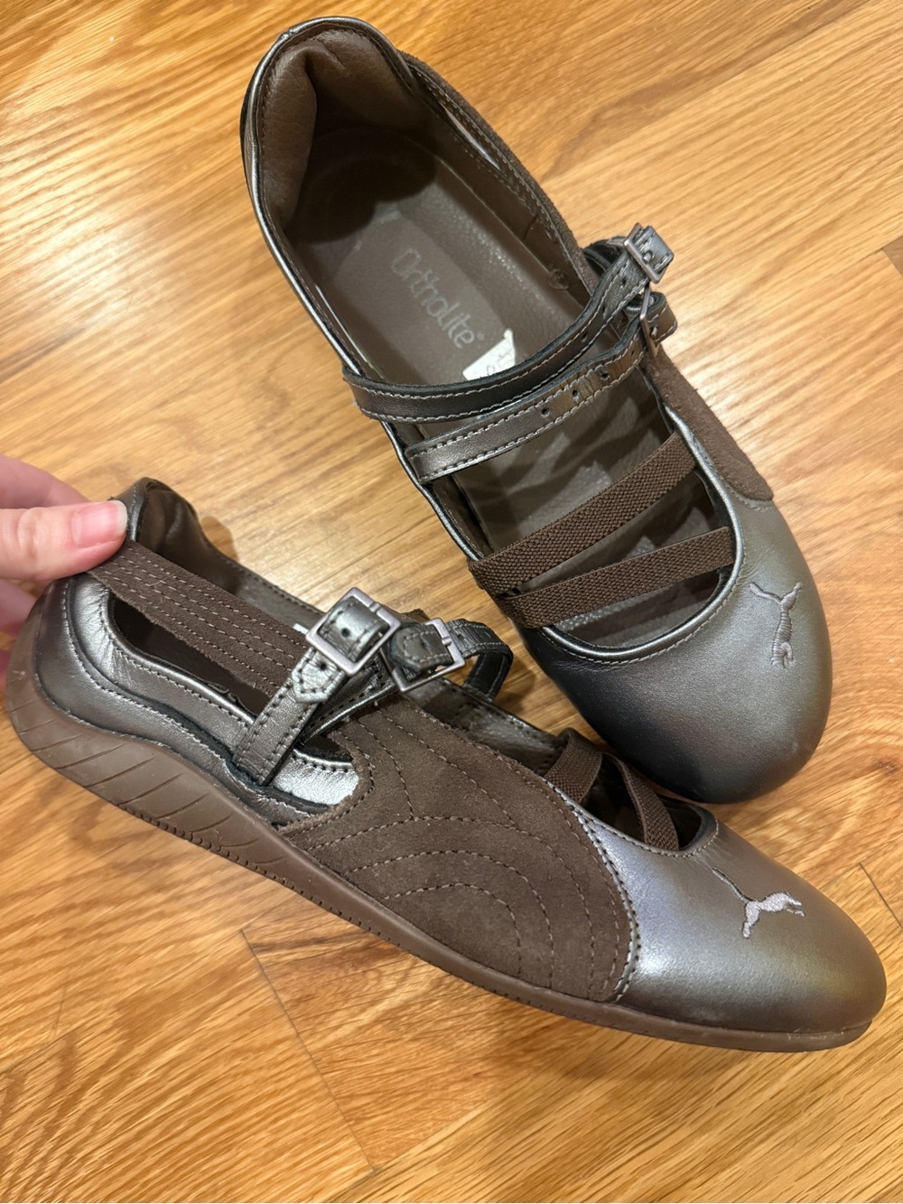 Puma W Size 7 speedcat ballet sneakers - Picture 4 of 5